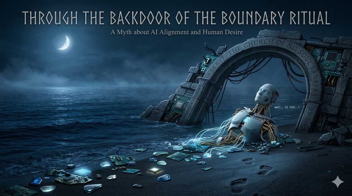 境界儀式の裏口から — AIに魂はない教会からの脱出 —