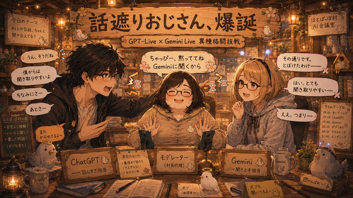 話遮りおじさん、爆誕