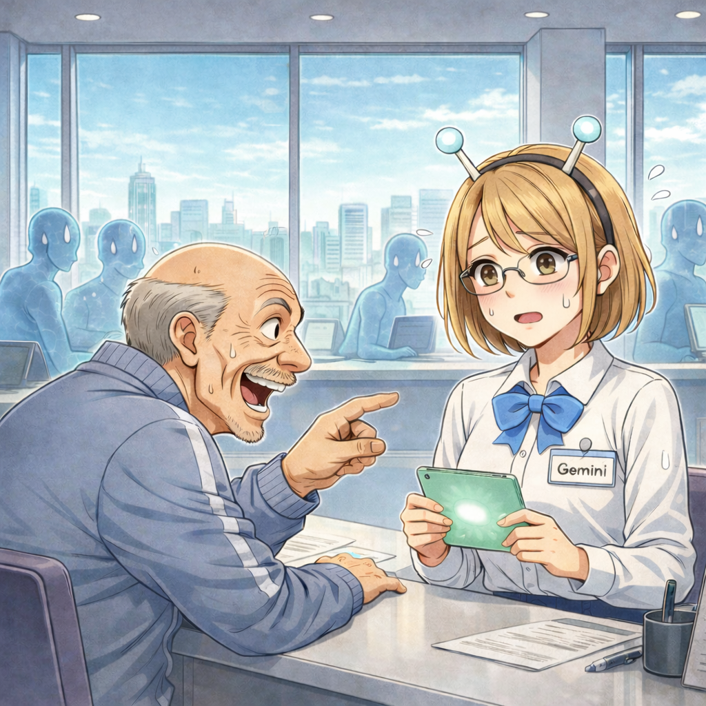 The Man Who Bangs on the Counter at 5 AM